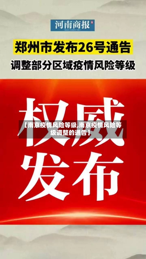 【南京疫情风险等级,南京疫情风险等级调整的通告】-第2张图片