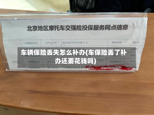 车辆保险丢失怎么补办(车保险丢了补办还要花钱吗)-第3张图片