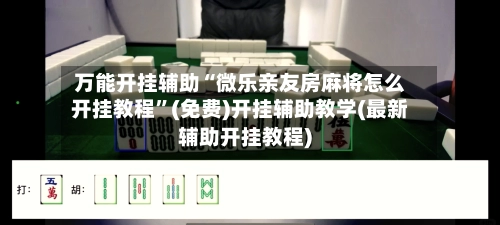 万能开挂辅助“微乐亲友房麻将怎么开挂教程”(免费)开挂辅助教学(最新辅助开挂教程)-第2张图片