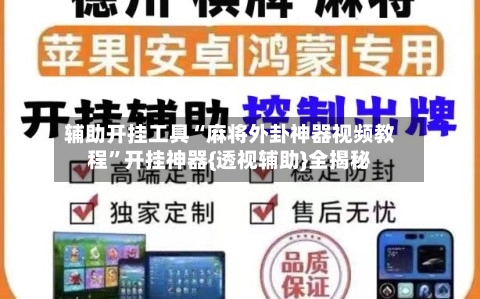 辅助开挂工具“麻将外卦神器视频教程”开挂神器{透视辅助}全揭秘