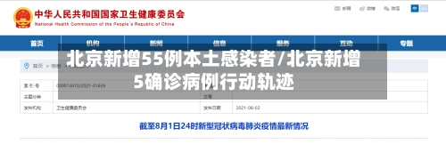 北京新增55例本土感染者/北京新增5确诊病例行动轨迹-第2张图片