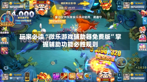 玩家必读“微乐游戏辅助器免费版”掌握辅助功能必胜规则-第3张图片