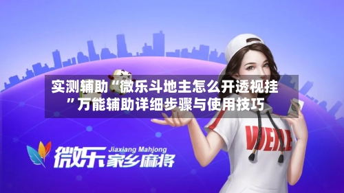 实测辅助“微乐斗地主怎么开透视挂”万能辅助详细步骤与使用技巧-第3张图片