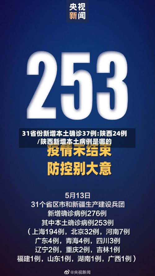 31省份新增本土确诊37例:陕西24例/陕西新增本土病例是哪的-第2张图片