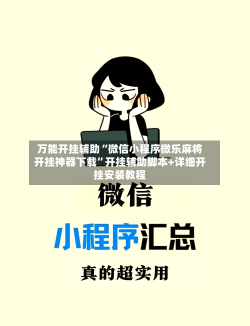 万能开挂辅助“微信小程序微乐麻将开挂神器下载”开挂辅助脚本+详细开挂安装教程-第2张图片