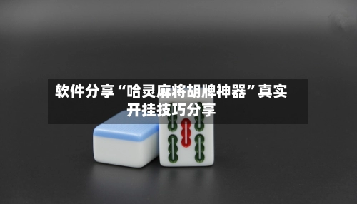 软件分享“哈灵麻将胡牌神器”真实开挂技巧分享-第3张图片