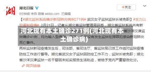 河北现有本土确诊271例(河北现有本土确诊病)-第3张图片