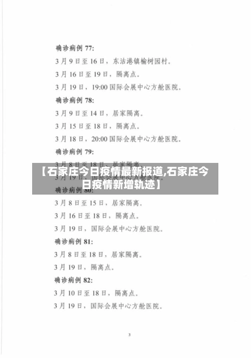 【石家庄今日疫情最新报道,石家庄今日疫情新增轨迹】-第3张图片