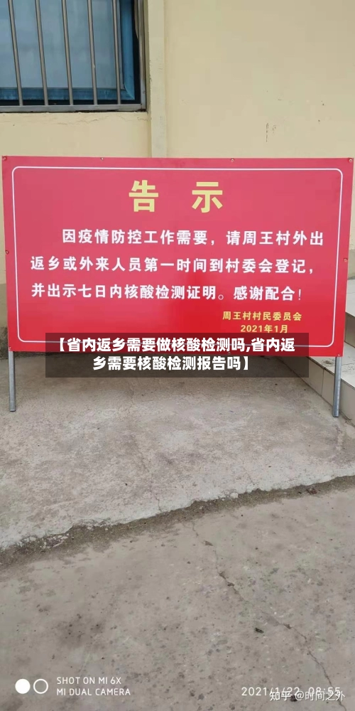 【省内返乡需要做核酸检测吗,省内返乡需要核酸检测报告吗】-第3张图片