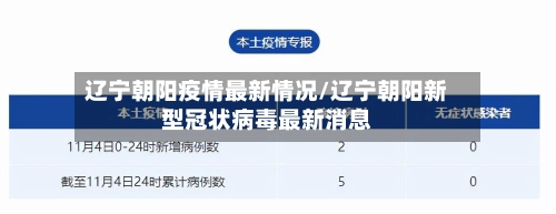 辽宁朝阳疫情最新情况/辽宁朝阳新型冠状病毒最新消息-第3张图片