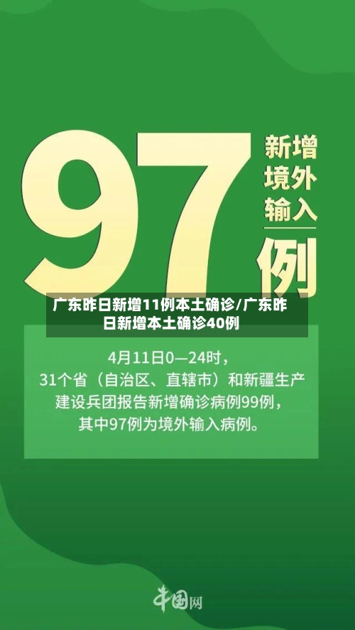 广东昨日新增11例本土确诊/广东昨日新增本土确诊40例-第2张图片