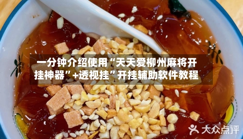 一分钟介绍使用“天天爱柳州麻将开挂神器”+透视挂”开挂辅助软件教程
