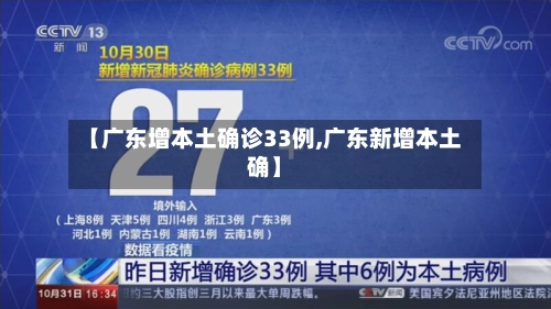 【广东增本土确诊33例,广东新增本土确】-第2张图片