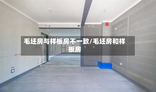 毛坯房与样板房不一致/毛坯房和样板房-第2张图片
