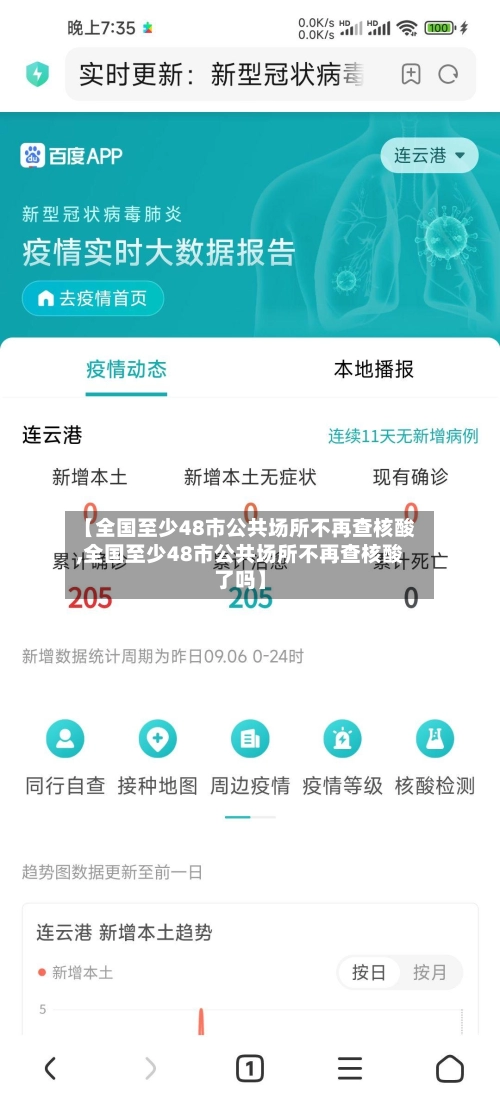 【全国至少48市公共场所不再查核酸,全国至少48市公共场所不再查核酸了吗】