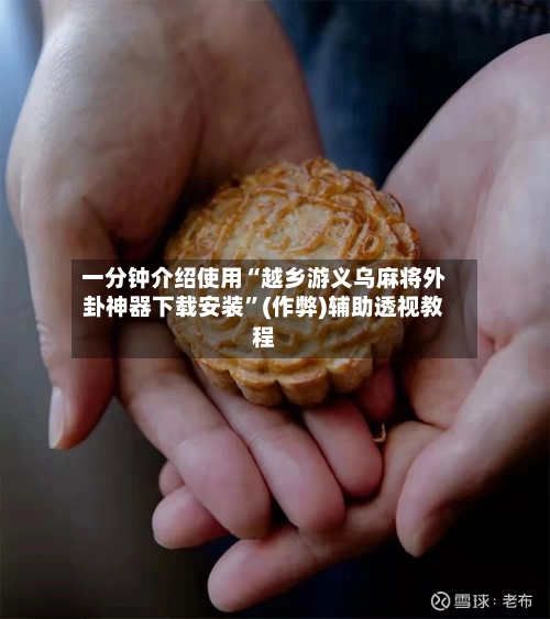 一分钟介绍使用“越乡游义乌麻将外卦神器下载安装”(作弊)辅助透视教程-第2张图片