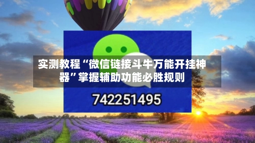 实测教程“微信链接斗牛万能开挂神器	”掌握辅助功能必胜规则-第2张图片