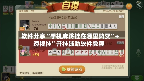 软件分享“手机麻将挂在哪里购买	”+透视挂”开挂辅助软件教程-第3张图片