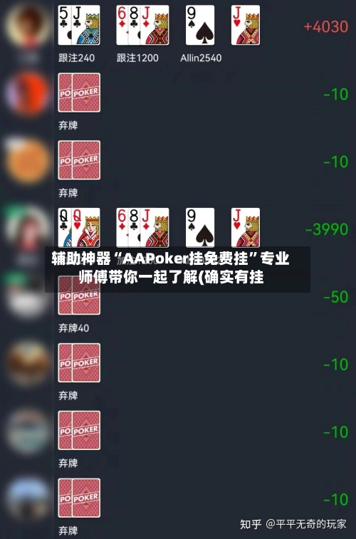 辅助神器“AAPoker挂免费挂	”专业师傅带你一起了解(确实有挂-第3张图片