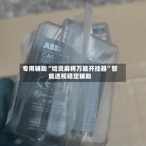 专用辅助“哈灵麻将万能开挂器”智能透视稳定辅助