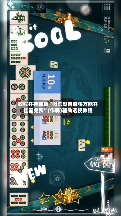 教程开挂辅助“微乐湖南麻将万能开挂器免费”(作弊)辅助透视教程