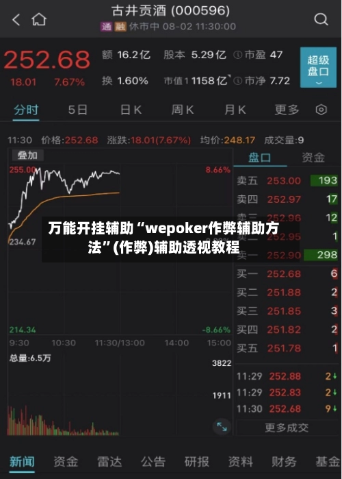 万能开挂辅助“wepoker作弊辅助方法”(作弊)辅助透视教程