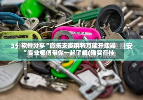 软件分享“微乐安徽麻将万能开挂器”专业师傅带你一起了解(确实有挂-第2张图片