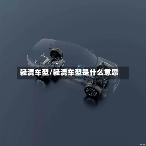 轻混车型/轻混车型是什么意思-第3张图片