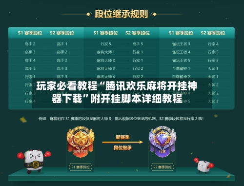 玩家必看教程“腾讯欢乐麻将开挂神器下载”附开挂脚本详细教程-第2张图片