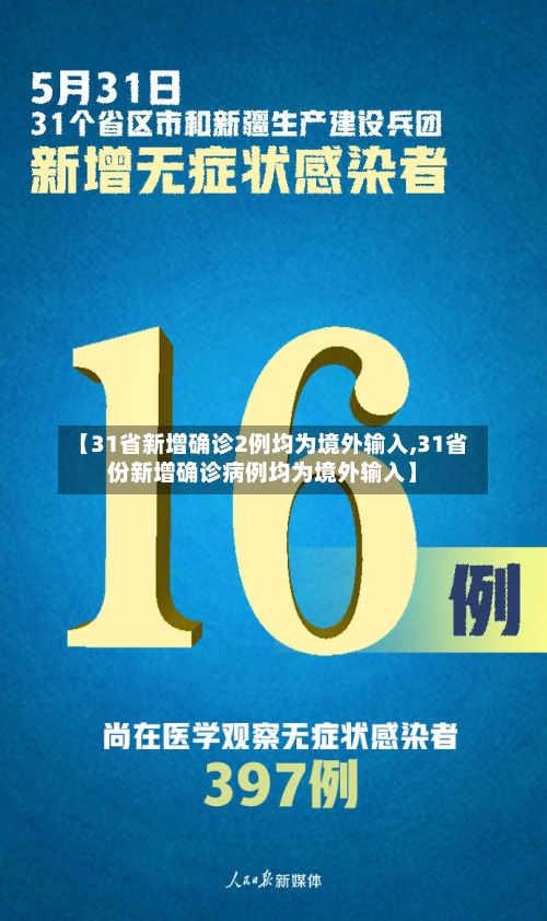 【31省新增确诊2例均为境外输入,31省份新增确诊病例均为境外输入】-第2张图片
