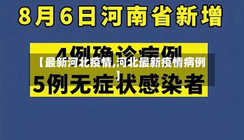 【最新河北疫情,河北最新疫情病例】