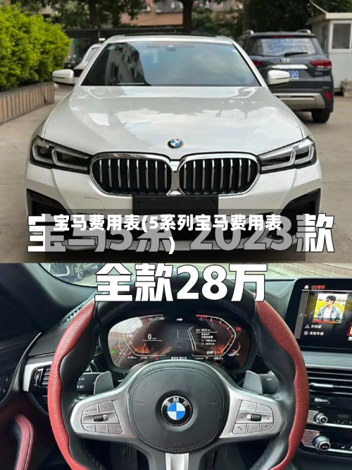 宝马费用表(5系列宝马费用表)