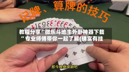 教程分享“微乐斗地主外卦神器下载”专业师傅带你一起了解(确实有挂-第2张图片