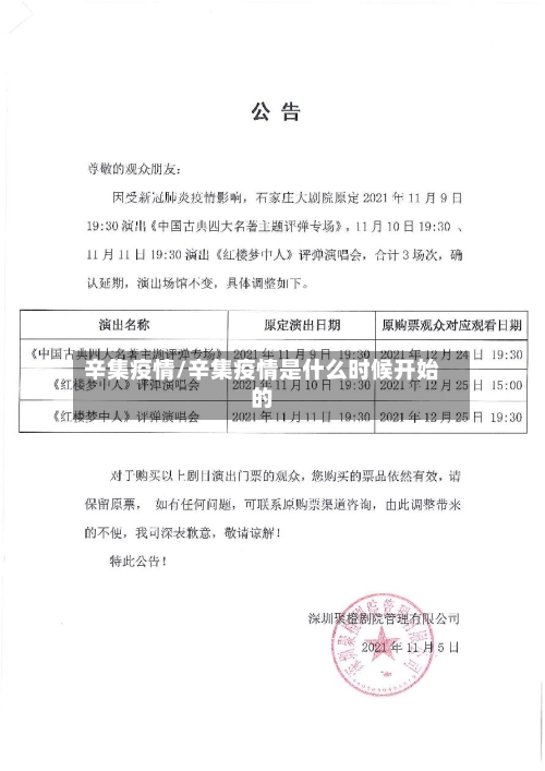 辛集疫情/辛集疫情是什么时候开始的