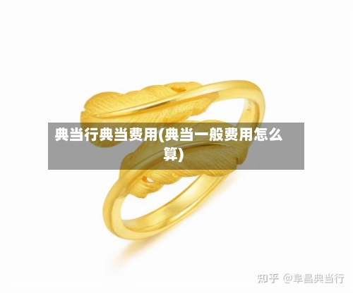 典当行典当费用(典当一般费用怎么算)