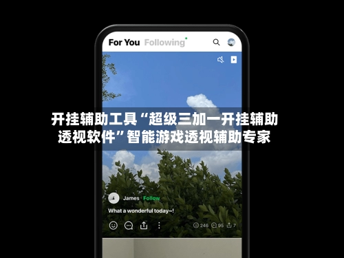 开挂辅助工具“超级三加一开挂辅助透视软件”智能游戏透视辅助专家