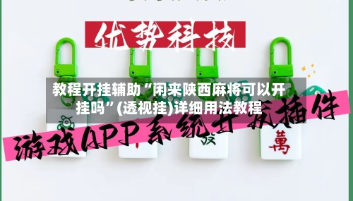 教程开挂辅助“闲来陕西麻将可以开挂吗	”(透视挂)详细用法教程-第2张图片