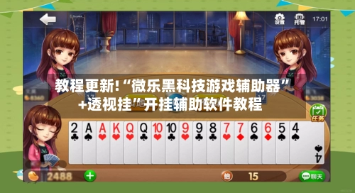 教程更新!“微乐黑科技游戏辅助器”+透视挂”开挂辅助软件教程-第2张图片