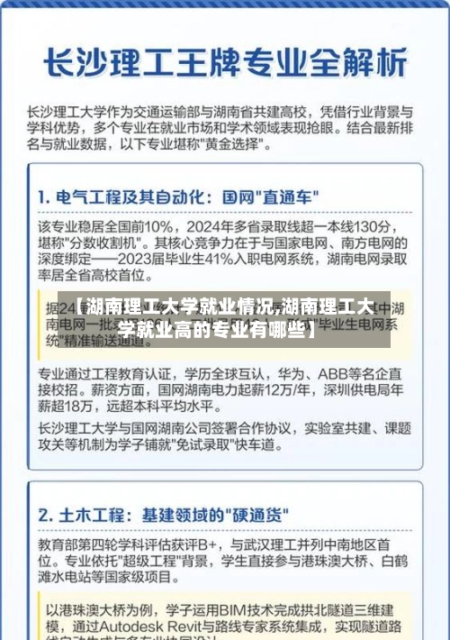 【湖南理工大学就业情况,湖南理工大学就业高的专业有哪些】