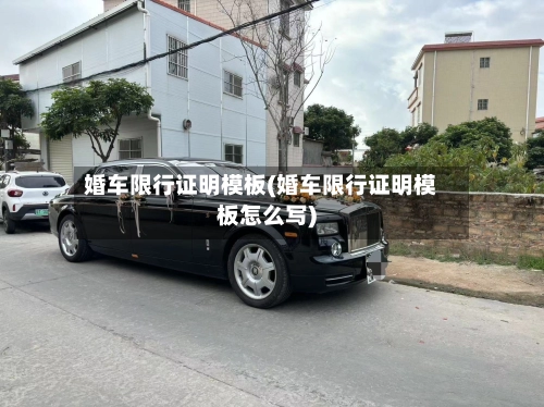 婚车限行证明模板(婚车限行证明模板怎么写)-第3张图片