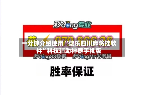 一分钟介绍使用“微乐四川麻将挂软件”科技辅助神器手机版-第2张图片