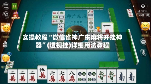 实操教程“微信雀神广东麻将开挂神器	”(透视挂)详细用法教程-第2张图片