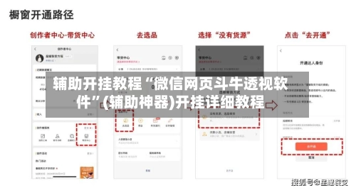 辅助开挂教程“微信网页斗牛透视软件”(辅助神器)开挂详细教程