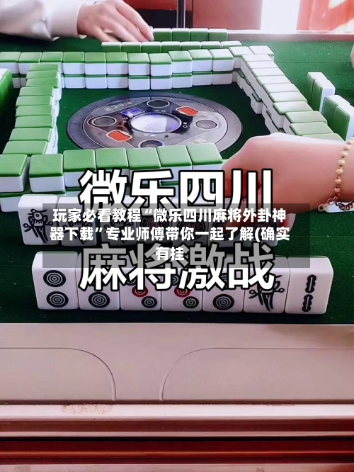 玩家必看教程“微乐四川麻将外卦神器下载”专业师傅带你一起了解(确实有挂-第2张图片