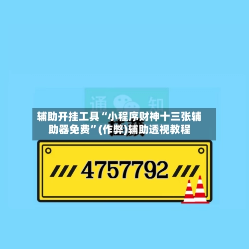 辅助开挂工具“小程序财神十三张辅助器免费”(作弊)辅助透视教程-第2张图片