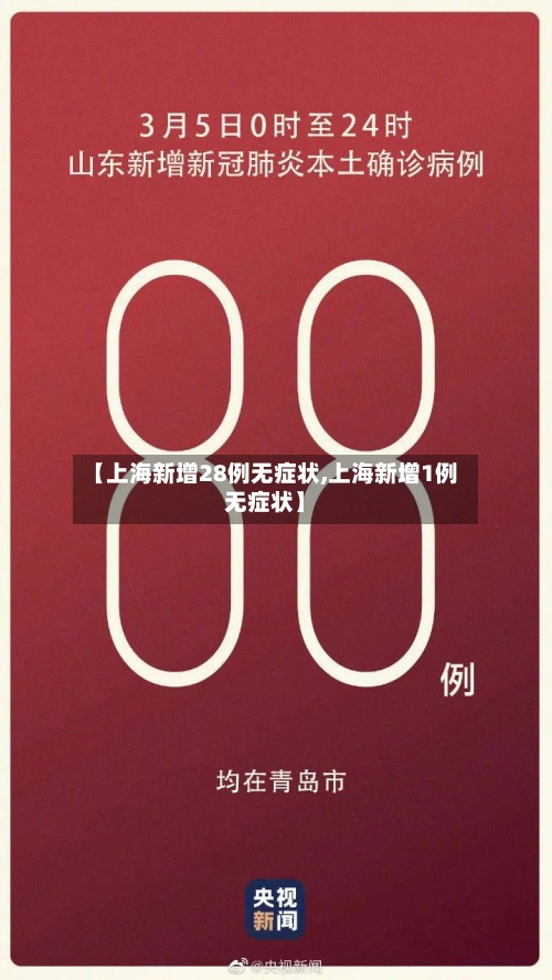 【上海新增28例无症状,上海新增1例无症状】-第2张图片