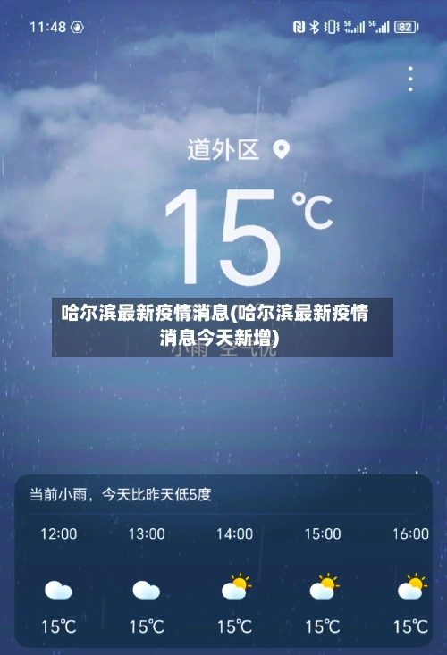 哈尔滨最新疫情消息(哈尔滨最新疫情消息今天新增)