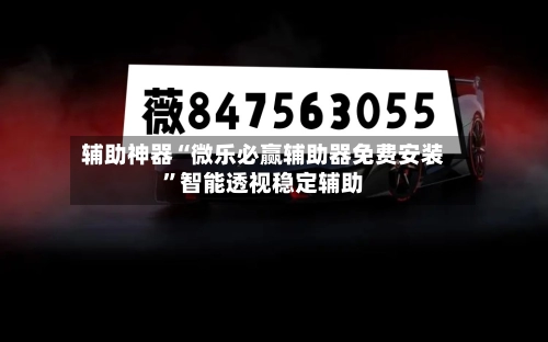 辅助神器“微乐必赢辅助器免费安装	”智能透视稳定辅助-第2张图片