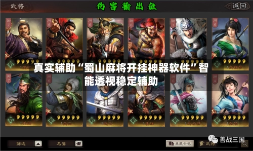 真实辅助“蜀山麻将开挂神器软件”智能透视稳定辅助-第2张图片