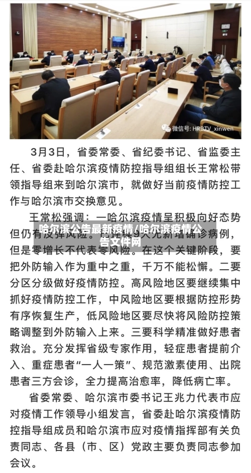 哈尔滨公告最新疫情/哈尔滨疫情公告文件网